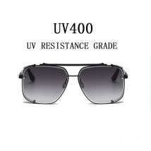 Fashion Vintage Steampunk Men Punk Oversized Sunglasses Women Trendy Retro Square Gafas De Sol Hombre Lunette Soleil Femme