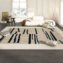 Living Room Carpet Stain Resistant Easy To Clean Sofa Luxury Coffee Table Carpet Modern Simple Home Bedroom Full Coverage