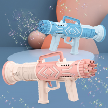 Happyhouse Machine à bulles 9 trous lance-roquettes automatique déclencheur divertissement grande quantité de bulles opération facile jouet à bulles pour tout-petits jouet pour enfants
