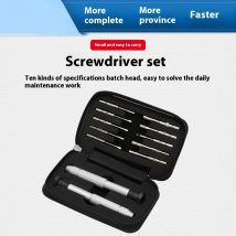 Multifunctional Glasses Accessories Repair Set Small Screwdriver Driver 10 in 2 Glasses Screwdriver Set Tool