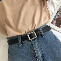 Design Punch-free Belt Jeans Women's Belt Fine Decoration