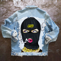 Veste en jean de rue pour femmes, courte, Slim, à la mode, à revers, veste pour femmes