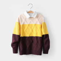 Pulls tricotés pour garçons de 2 à 12 ans pour adolescents et garçons, chemises à bas prix pour garçons d'automne et d'hiver pour enfants