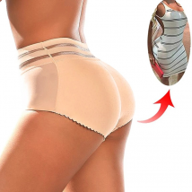 Butt Lifter Pants Women Buttocks Plump Hips Shaping Panties Ass with Pad Fake Booty Hip Enhancer Shaper Shorts
