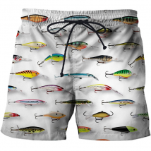 Imprimé 3D poisson et plage hommes maillot de bain maillot de bain Shorts plage hommes maillot de bain surf 2023