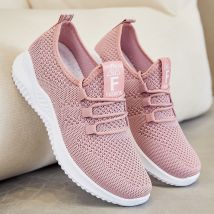 Chaussures pour femmes nouvelles chaussures de sport décontractées chaussures de course chaussures pour femmes chaussures simples respirantes chaussures de sport à semelles souples pour femmes