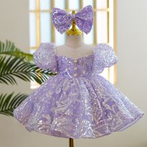 Kid's Clothing Children's dress flower girl wedding little girl princess dress girl host birthday piano performance dress summer