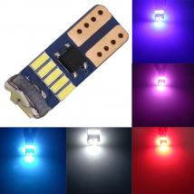 Fuzhongfu T10 4014 W5W LED Canbus sans erreur Car Wedge License Plate LED Light Lamp Bulb