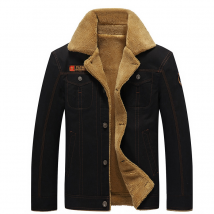 Veste en coton pour hommes 2024 Nouvelle veste polaire pour hommes