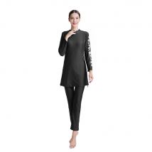 Women’s Clothing Conservative swimwear, printed swimsuit, beachwear, three piece suit