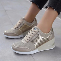 Chaussures pour femmes strass décontracté chaussures pour femmes mocassins chaussures rehaussantes