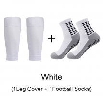 Chaussettes de football unisexes chaussettes d'entraînement professionnel fond de serviette épaisse dans le tube point chaussettes de sport antidérapantes pour hommes et femmes chaussettes de jambe semelle grise