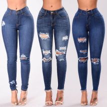 Pantalon slim extensible pour femme