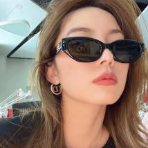 Lunettes de soleil œil de chat, lunettes de soleil rondes pour femmes, lunettes de soleil d'été pour hommes, lunettes anti-UV tendance