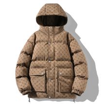 Veste d'hiver en coton pour hommes et veste en coton épais en velours