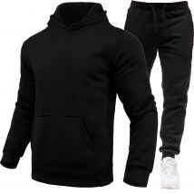 Pull de sport ensemble de pull à capuche en polaire à la mode pour hommes