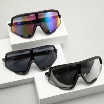 Men's Glasses Ultra Light Large Frame Mountaineering Windproof Goggles Cycling Outdoor Cycling Colorful Sunglasses Futuristic Neutral Sunglasses