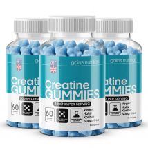 Creatine Gummies | Blueberry Flavour | 3 Months Supply