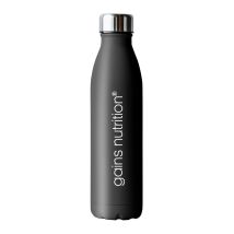 500ml Stainless Steel Water Bottle | Vacuum Insulated | 12h Hot & 24h Cold Drinks | Black