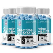 Creatine Gummies | Blueberry Flavour | 3 Months Supply