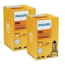 PHILIPS Vision 30% H4 - 12V-60/55W - 2szt. w kartoniku