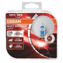OSRAM Night Breaker Laser H11 - 12V-55W - 2szt. - plastikowe opakowanie - 64211NL-HCB