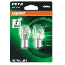 OSRAM Ultra Life P21W - 12V-21W - 2szt. blister - 7506ULT-02B