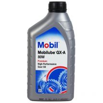 MOBIL Mobilube GX-A 80W 1L - olej przekładniowy do manualnej skrzyni biegów i mostu