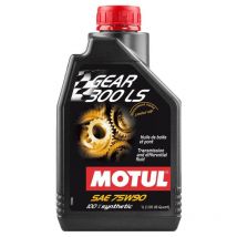 MOTUL Gear 300 LS 75w90 Limited Slip 1L - syntetyczny olej przekładniowy