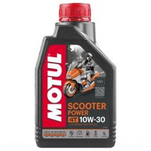 MOTUL Scooter Power 4T MB 10W30 1L - syntetyczny olej motocyklowy do skutera