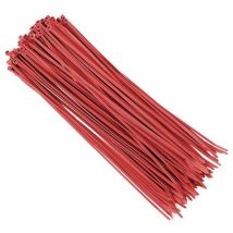 Carmotion Opaski kablowe nylonowe 300x3, 6mm (czerwone) 100szt