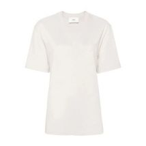 T-Shirts Ami Paris , White , Dames