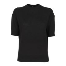 T-Shirts Theory , Black , Dames