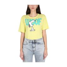 Peanuts Ketting T-Shirt Philosophy di Lorenzo Serafini , Yellow , Dames