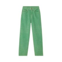 Rechte pasvorm katoenen jeans - Basilic American Vintage , Green , Dames