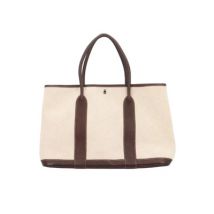 Pre-owned Cotton handbags Hermès Vintage , Brown , Dames