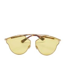 Pre-owned Acetate sunglasses Dior Vintage , Yellow , Dames