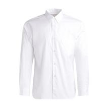 Witte Katoenen Overhemd met Borstzak Comme des Garçons , White , Heren