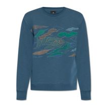 Katoenen sweatshirt PS By Paul Smith , Blue , Heren
