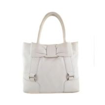 Pre-owned Leather shoulder-bags Salvatore Ferragamo Pre-owned , White , Dames