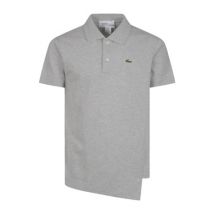 Grijze Asymmetrische Polo Shirt Comme des Garçons , Gray , Heren