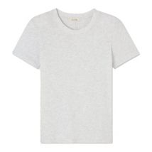 Lichtgrijze T-shirts American Vintage , Gray , Dames