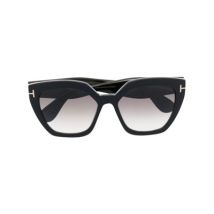 Zwarte zonnebril, alledaagse stijl Tom Ford , Black , Dames