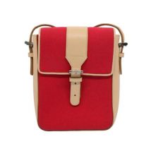 Pre-owned Canvas shoulder-bags Burberry Vintage , Red , Dames