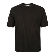 Zwarte T-shirts en Polos R Hals Ballantyne , Black , Heren