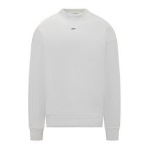 Stamp Crewneck Sweatshirt Off White , White , Heren