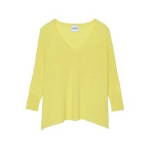 V-neck Knitwear Kujten , Yellow , Dames