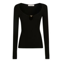 Zwarte Sweatshirts voor Vrouwen Philosophy di Lorenzo Serafini , Black , Dames