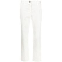 Witte Skinny Jeans Rechte Pijp Stijl Nine In The Morning , White , Dames