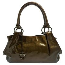 Pre-owned Leather handbags Salvatore Ferragamo Pre-owned , Green , Dames